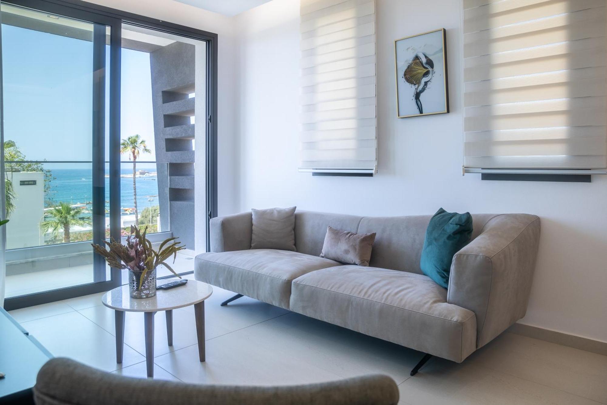 بافوس Waterside Sea View Apartments المظهر الخارجي الصورة